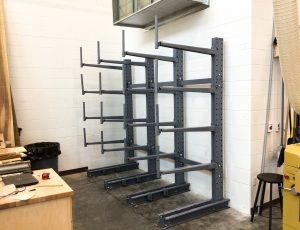 Meco Cantilever Rack installation