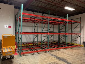 Pushback Pallet Rack